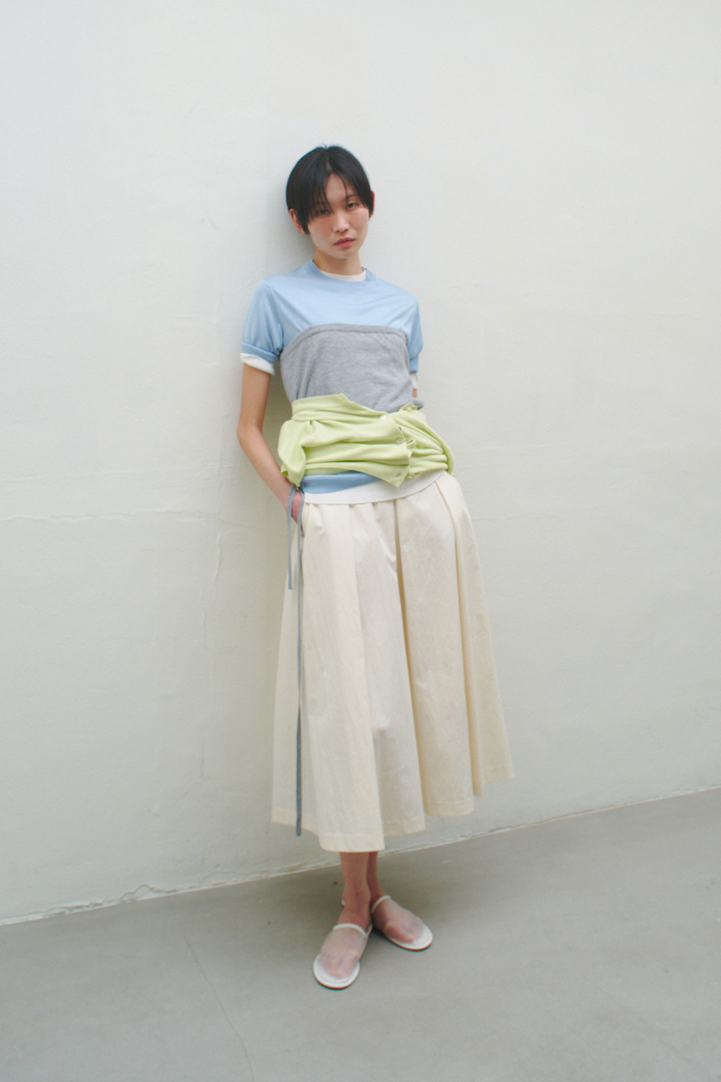 LE CASHMERE - 스웨터 - Cotton Strap Bustier
