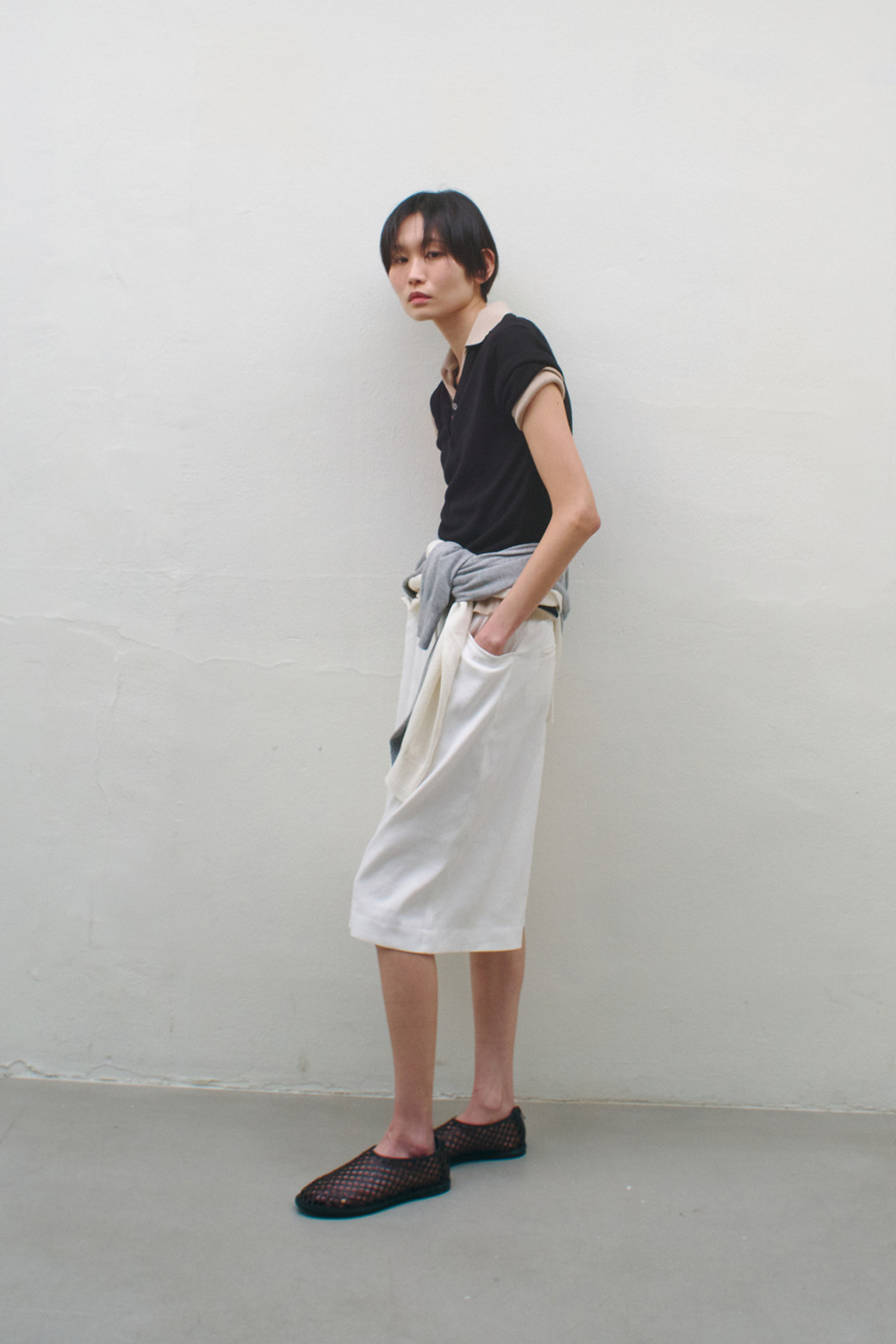 LE CASHMERE - 롱/미디팬츠 - Base Bermuda Pants