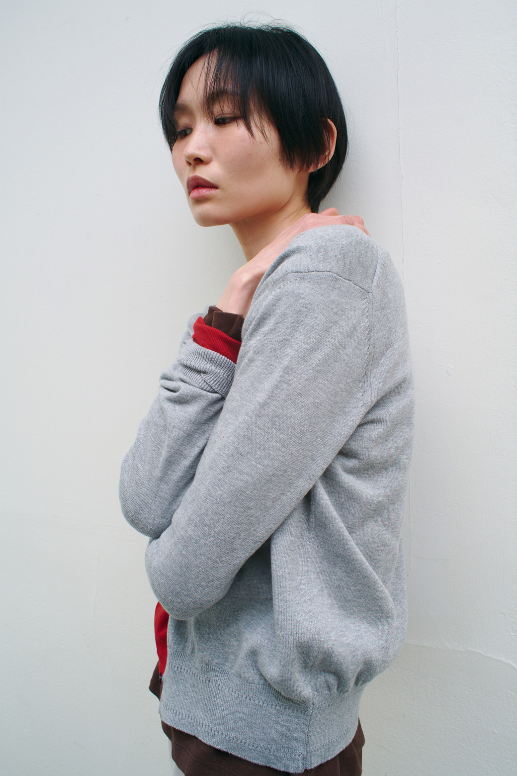 LE CASHMERE - 가디건 - Cotton Button up Cardigan