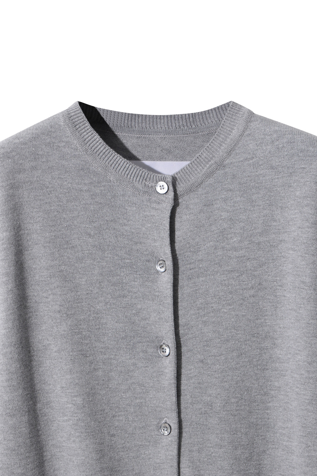LE CASHMERE - 가디건 - Cotton Button up Cardigan