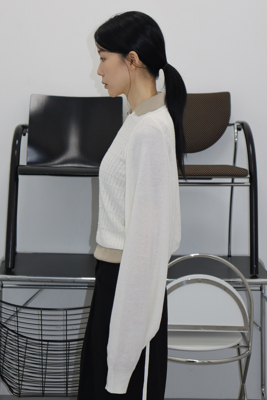 LE CASHMERE - 가디건 - Two-way Bolero