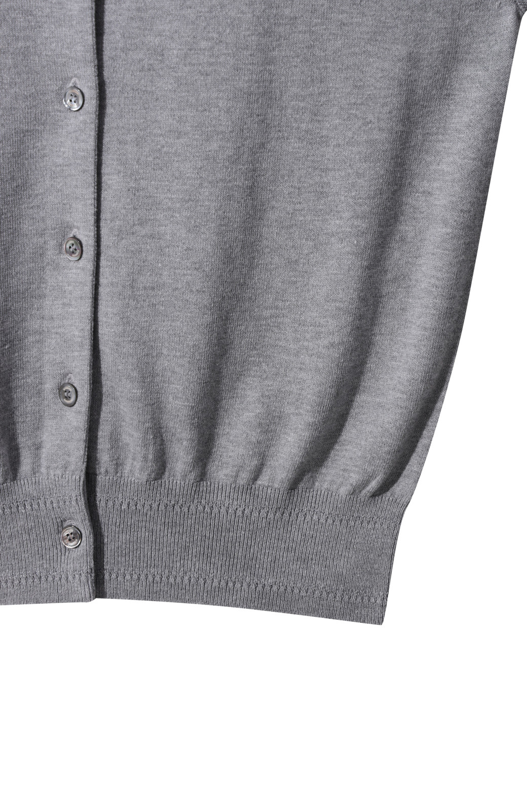 LE CASHMERE - 가디건 - Cotton Button up Cardigan