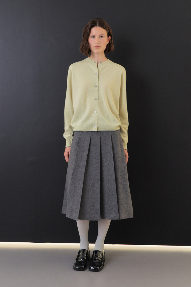 LE CASHMERE - 가디건 - Cashmere Round Cardigan