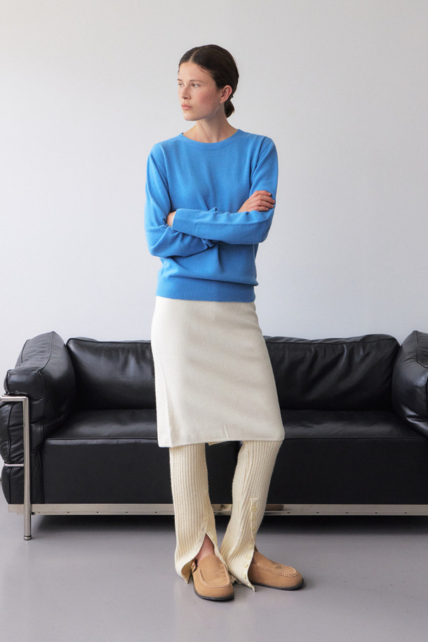 LE CASHMERE - 스웨터 - Cashmere Crew Sweater