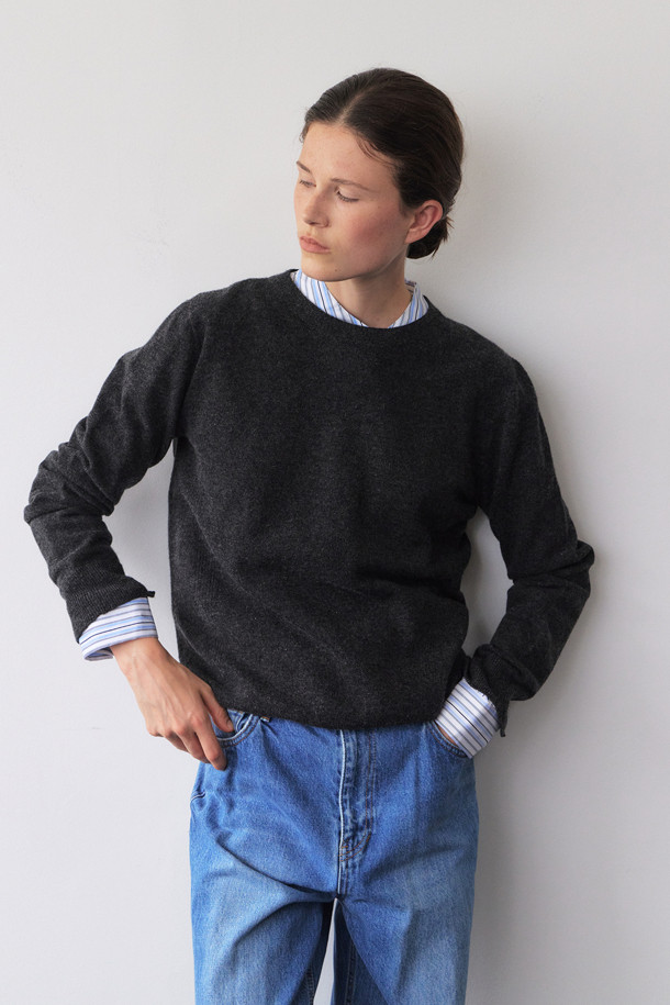 LE CASHMERE - 스웨터 - Cashmere Crew Sweater