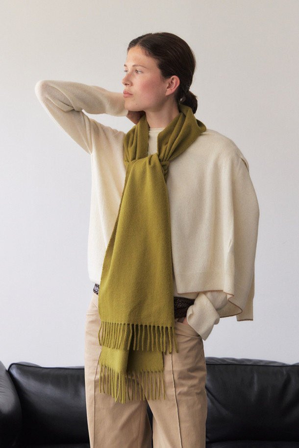 LE CASHMERE - 스카프/머플러 - Pure Cashmere Scarf