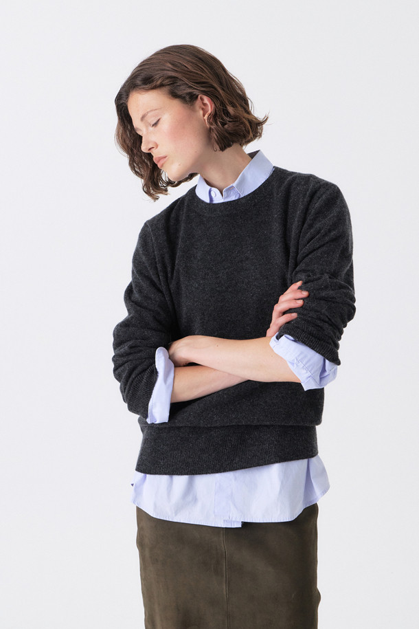 LE CASHMERE - 스웨터 - Cashmere Crew Sweater