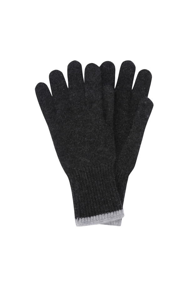 LE CASHMERE - 장갑 - Cashmere Two-Tone Gloves