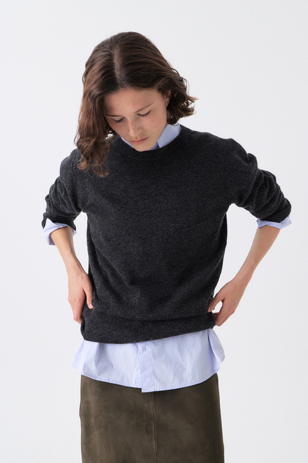 LE CASHMERE - 스웨터 - Cashmere Crew Sweater