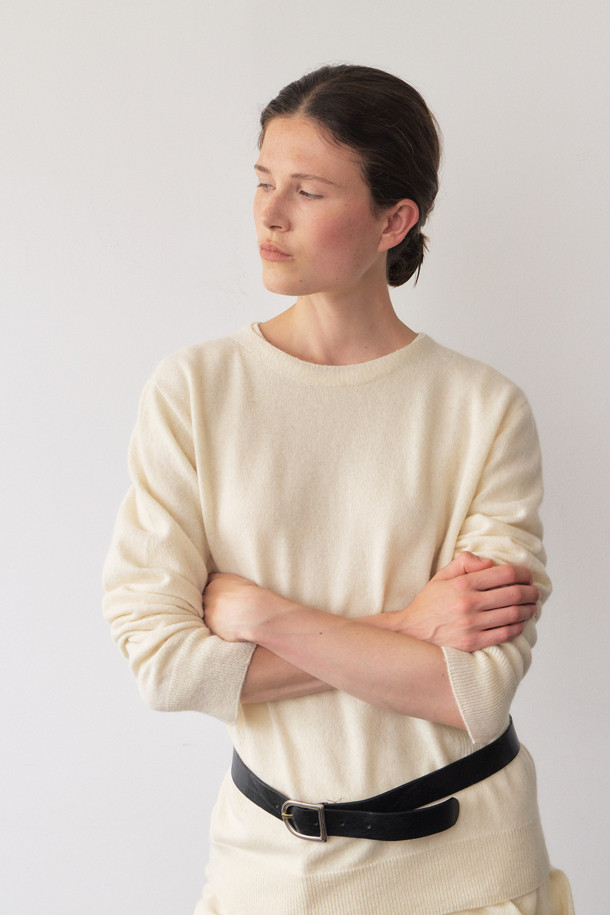 LE CASHMERE - 스웨터 - Cashmere Crew Sweater