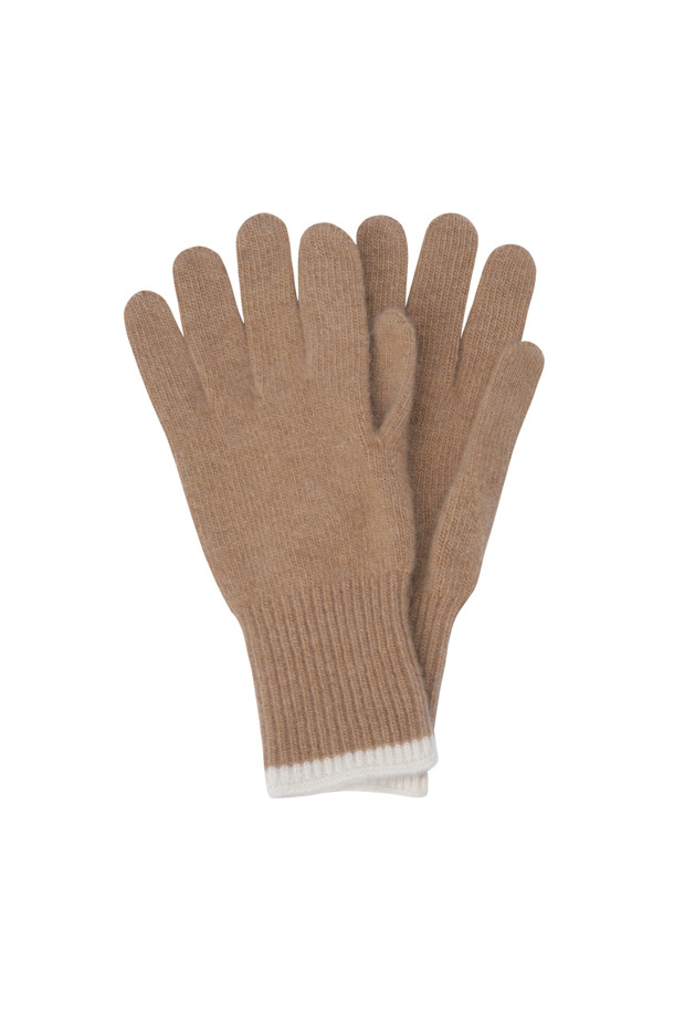 LE CASHMERE - 장갑 - Cashmere Two-Tone Gloves
