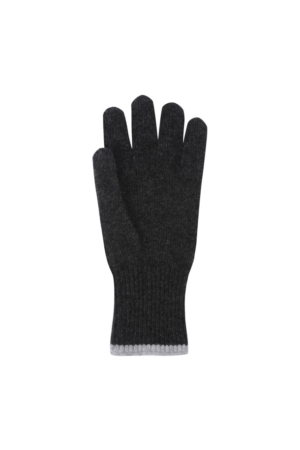 LE CASHMERE - 장갑 - Cashmere Two-Tone Gloves