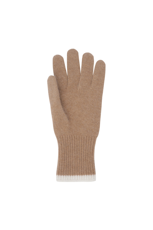 LE CASHMERE - 장갑 - Cashmere Two-Tone Gloves