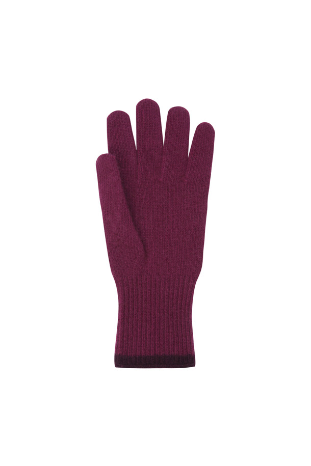 LE CASHMERE - 장갑 - Cashmere Two-Tone Gloves