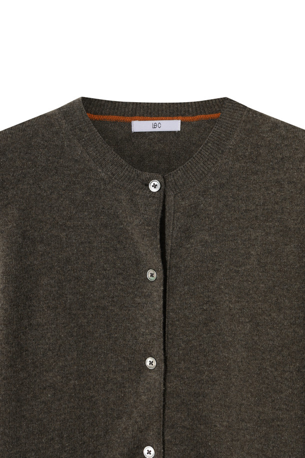 LE CASHMERE - 가디건 - Cashmere Round Cardigan