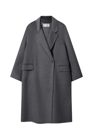 Cashmere Handmade Coat (Grey)