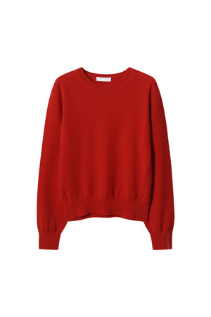 Classic Round Sweater (Red)