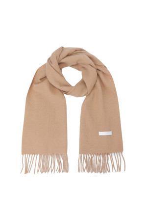 Cashmere Classic Muffler (Camel)