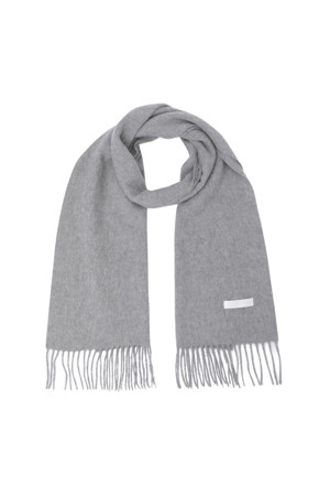 Cashmere Classic Muffler (Grey)