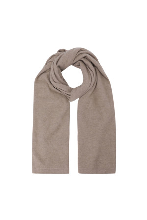 Cashmere Wide Shawl (Beige)
