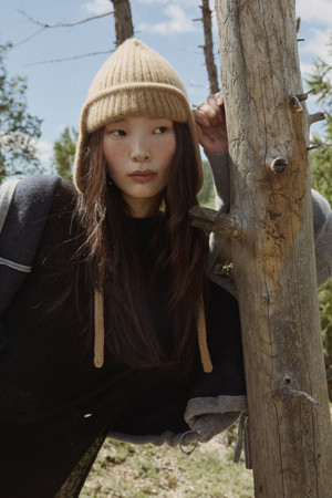 Cashmere Earflap (Camel)