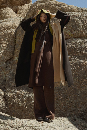 Cashmere Handmade Coat (Black)