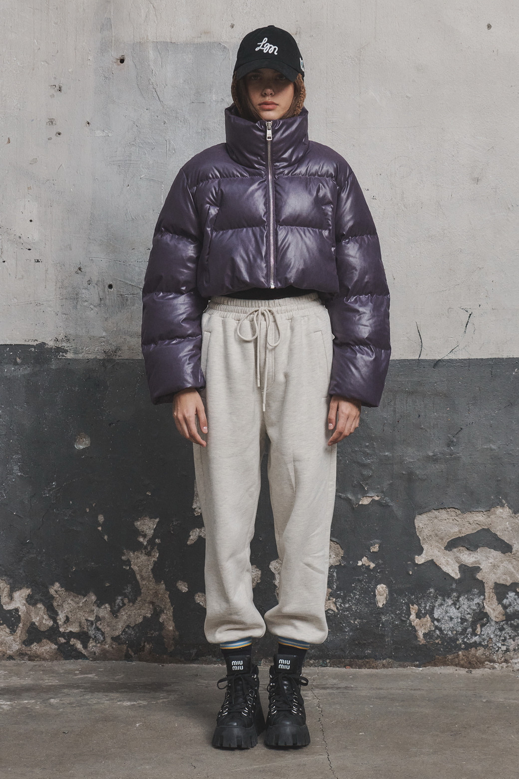 [럭키마르쉐]Cropped Down Jacket_QWUCX22605PPX [W CONCEPT]