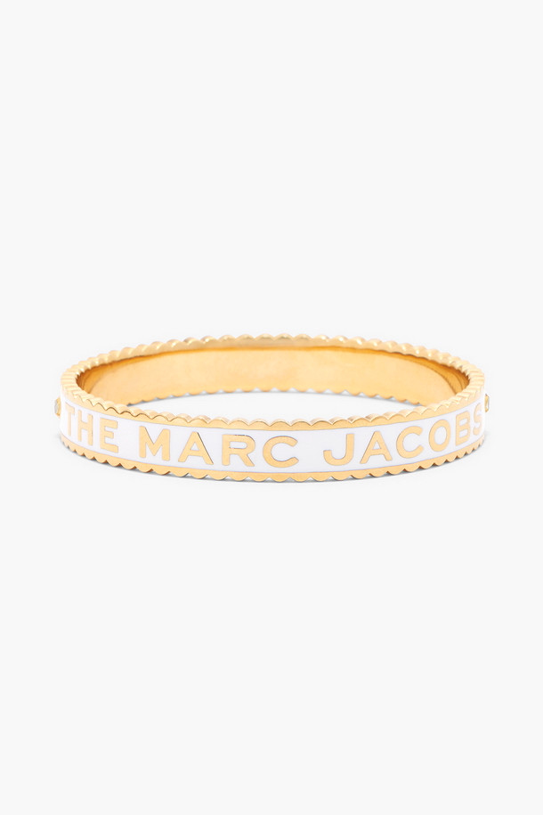 MARC JACOBS - 팔찌/발찌 - Medallion Marc Jacobs Lg Bangle_Cream/Gold (J105MT7PF22-108)