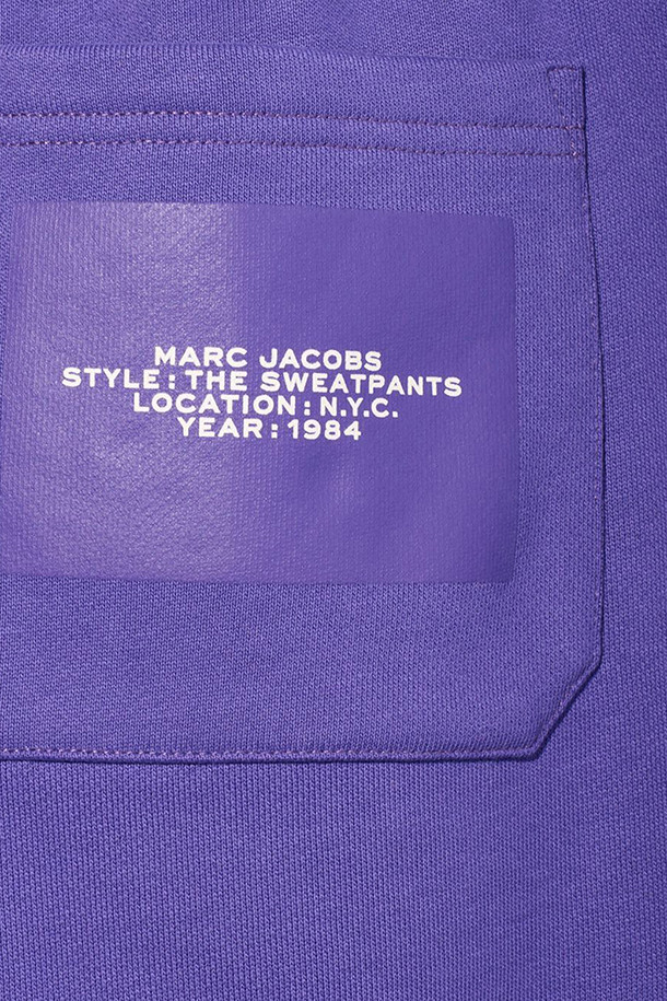 MARC JACOBS - 롱/미디팬츠 - Color_The Sweatpants_Purple Potion (C412C05PF21-511)