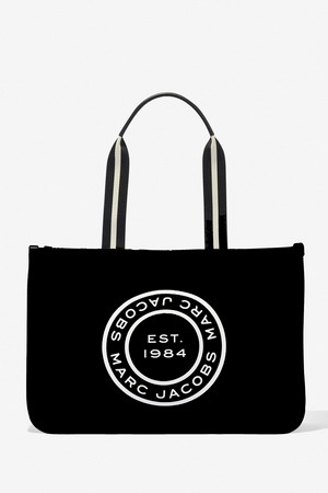 Signet Canvas Tote Large_Black (H052M06FA21-001)