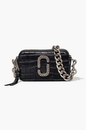 The Snapshot Croc Embossed_Black(H154L01SP22-001)