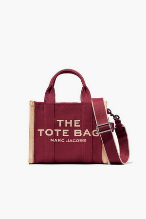 The Jacquard Small Tote Bag_Merlot (M0017025-610)