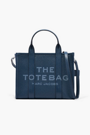 The Leather Medium Tote Bag_Blue Sea (H004L01PF21-426)