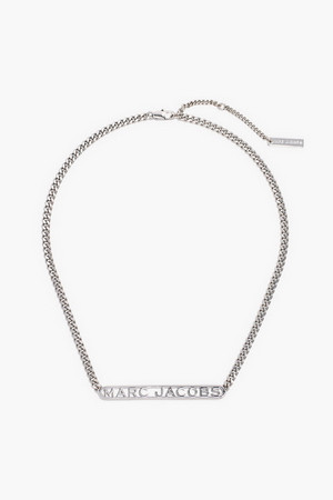 Monogram Chain Necklace_Silver(J305M03FA22-040)