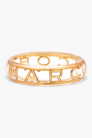 Monogram Marc Jacobs Bangle_Clear/Gold (J105M01PF22-977)