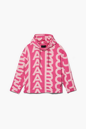 Monogram Oversized Hoodie_Light Pink/Pink (C632P02PF22-956)