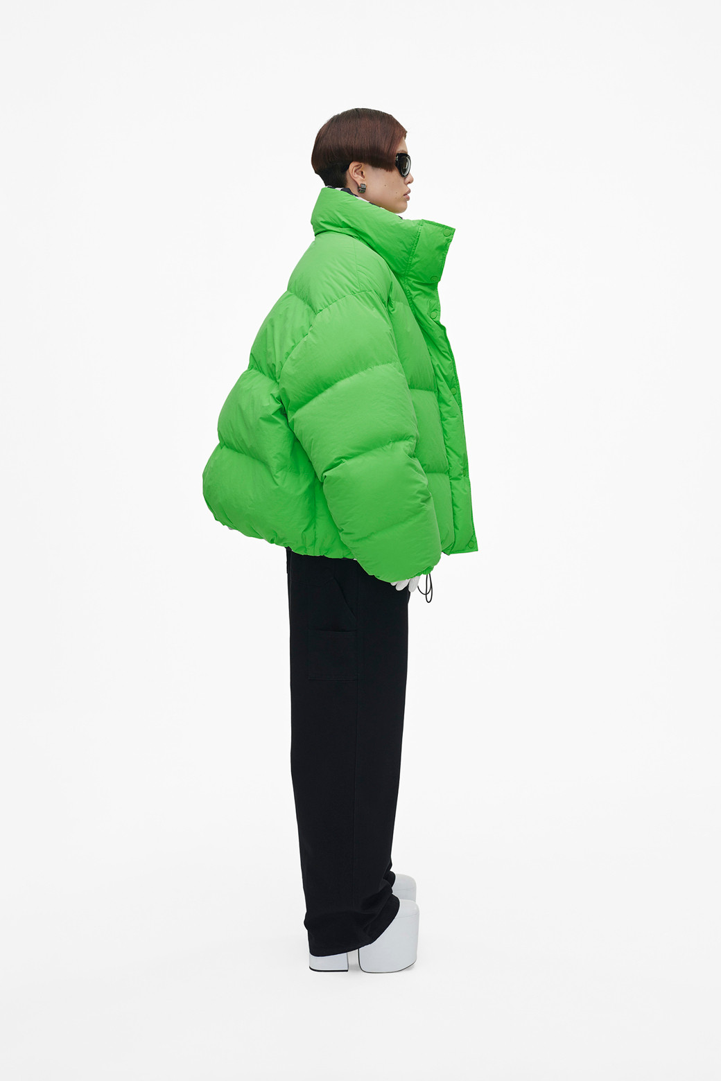 MARC JACOBS - 자켓 - Puffy Nylon Reversible Puffer_Apple (2F3RCT004W03-348)