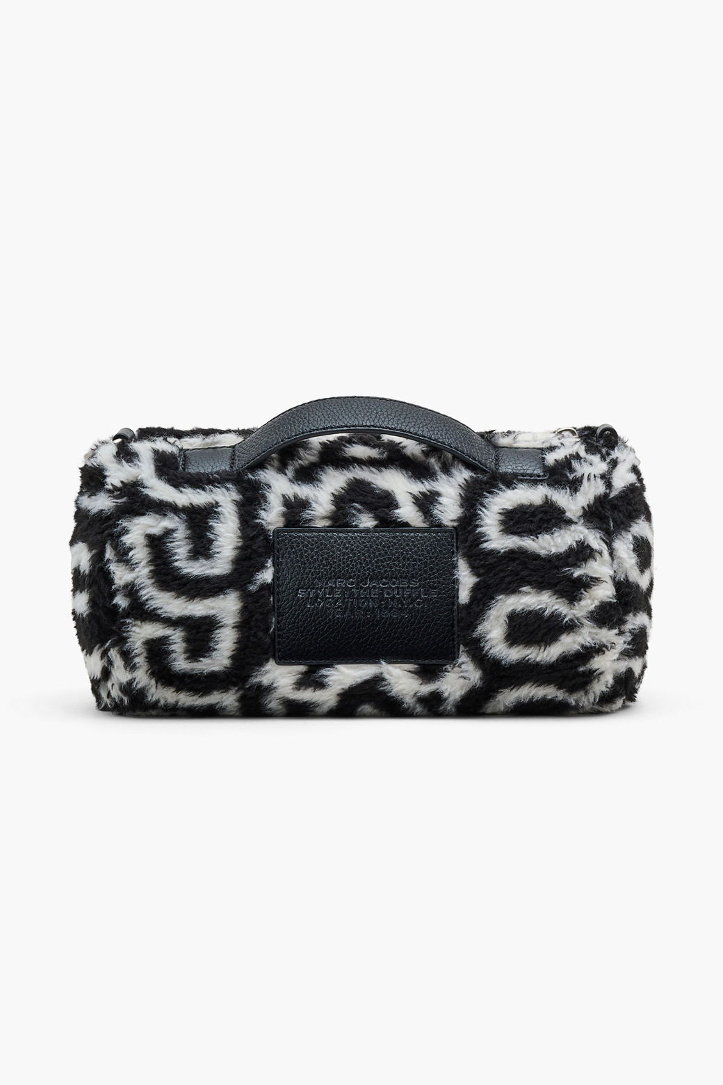 MARC JACOBS -  - Monogram Teddy The Duffle_Black/Ivory (2F3HDF080H02- 004)