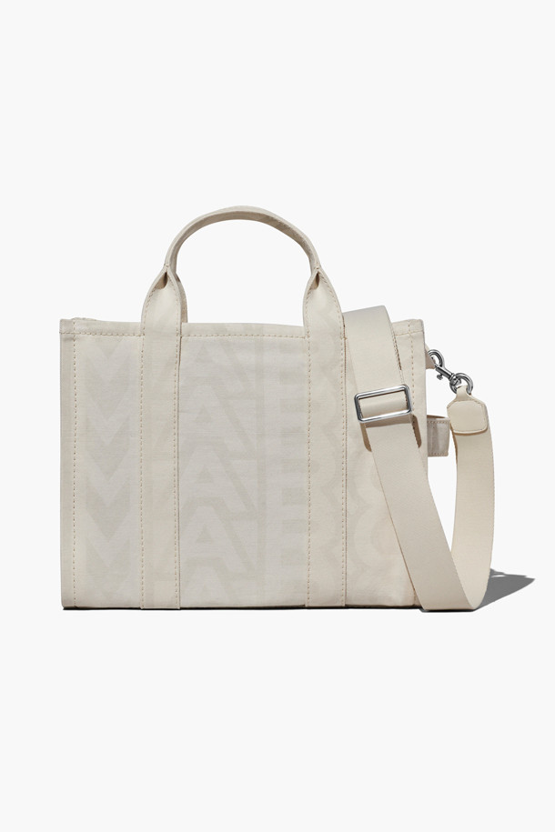 MARC JACOBS - 토트백 - Monogram Medium Tote_Eggshell/Opticwhite (2S3HTT010H04-142)