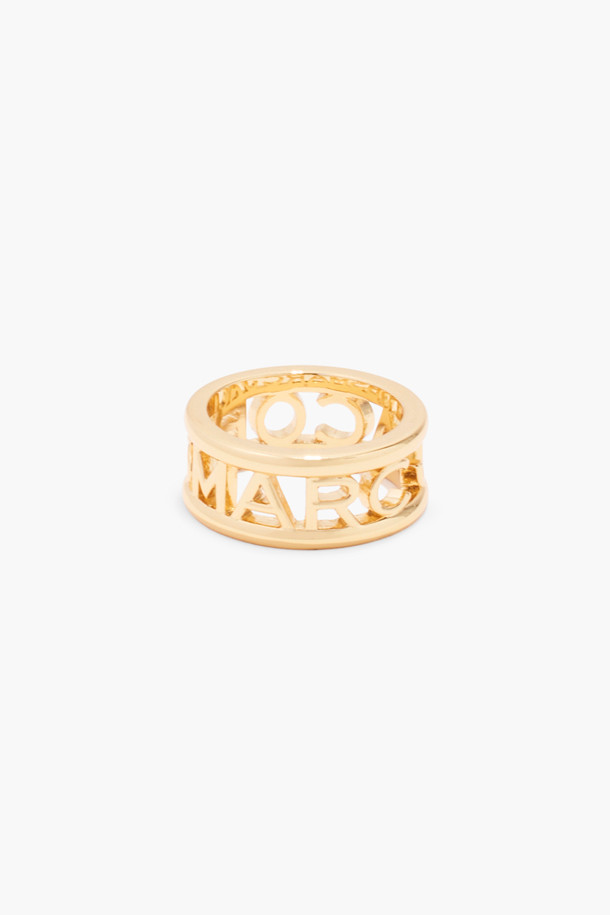 MARC JACOBS - 반지 - Monogram Metal Ring_Gold (J403MT1RE22-710)