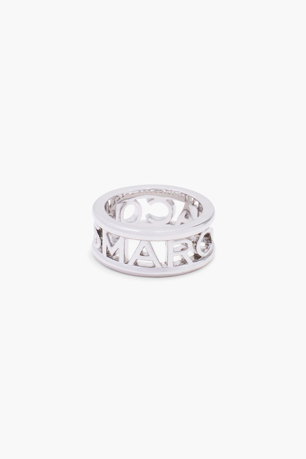 MARC JACOBS - 반지 - Monogram Metal Ring_Silver (J403MT1RE22-040)