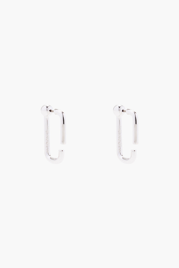 MARC JACOBS - 귀걸이 - J Marc Metal Hoops_Silver (J212MT2RE22-040)