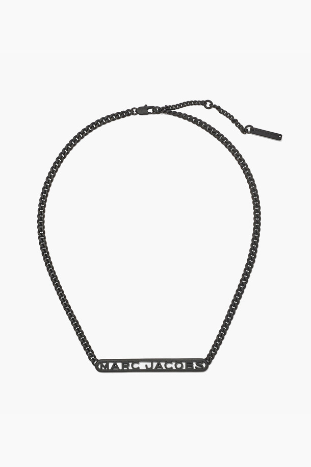 MARC JACOBS - 목걸이 - Monogram Chain Necklace_Black (2S3JNC002J19-001)