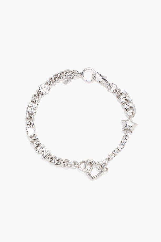 MARC JACOBS - 목걸이 - Heart Chain Necklace_Crystal/Silver (J307MT4RE22-980)