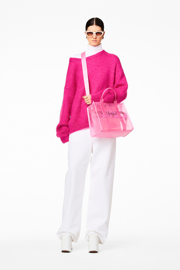 Marc Jacobs The Micro Tote Bag In 675 Candy Pink | ModeSens