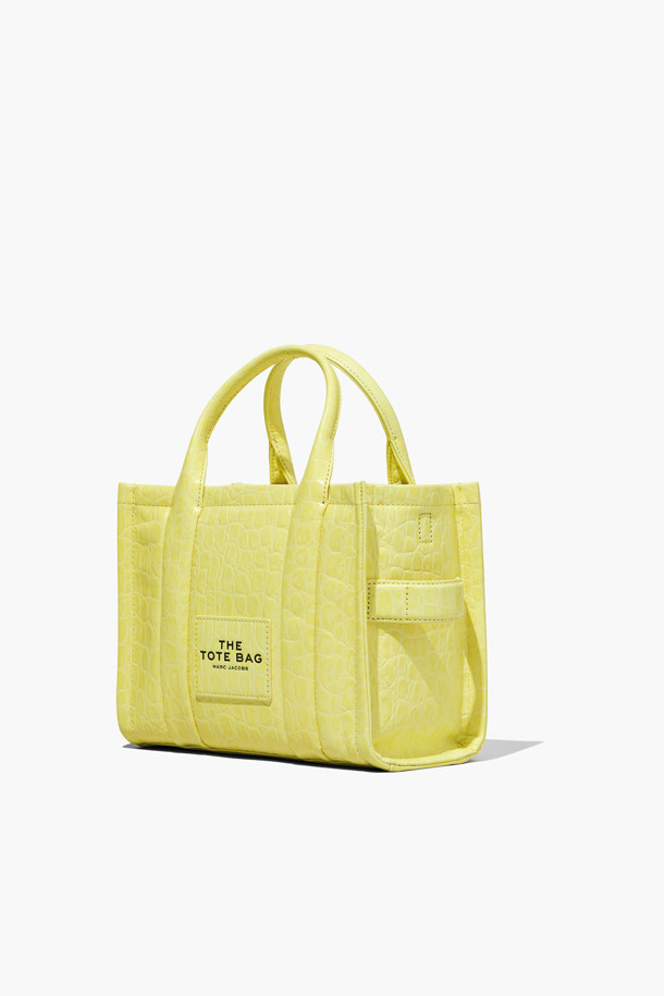 MARC JACOBS - 토트백 - Croc Emb The Tote Small Tote_Tender Yellow (H022L01RE22-766)