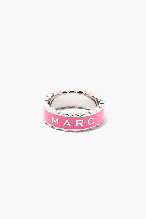 MARC JACOBS - 반지 - Medallion Ring Scalloped_Candy Pink/Silver (J402MT3RE21-681 )