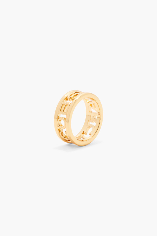 MARC JACOBS - 반지 - Monogram Metal Ring_Gold (J403MT1RE22-710)