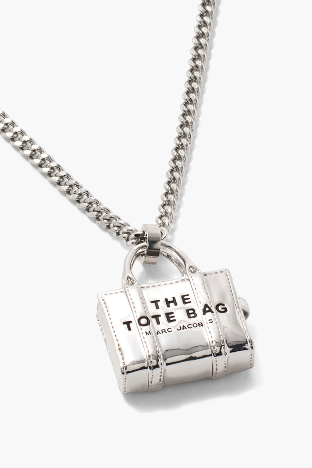 MARC JACOBS - 목걸이 - The Tote Bag Pendant_Light Antique Silver (2P3JNC001J45-029)