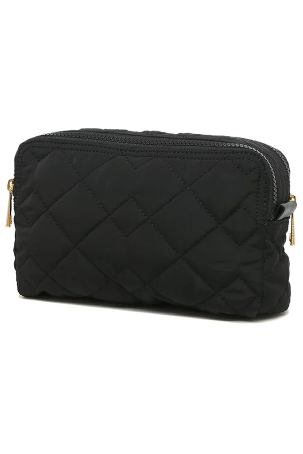 MARC JACOBS - 클러치/파우치 - Quilted Nylon Double Zip Cosmetic_Black (M0016114-001)